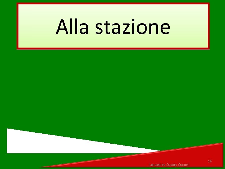 Alla stazione Lancashire County Council 14 