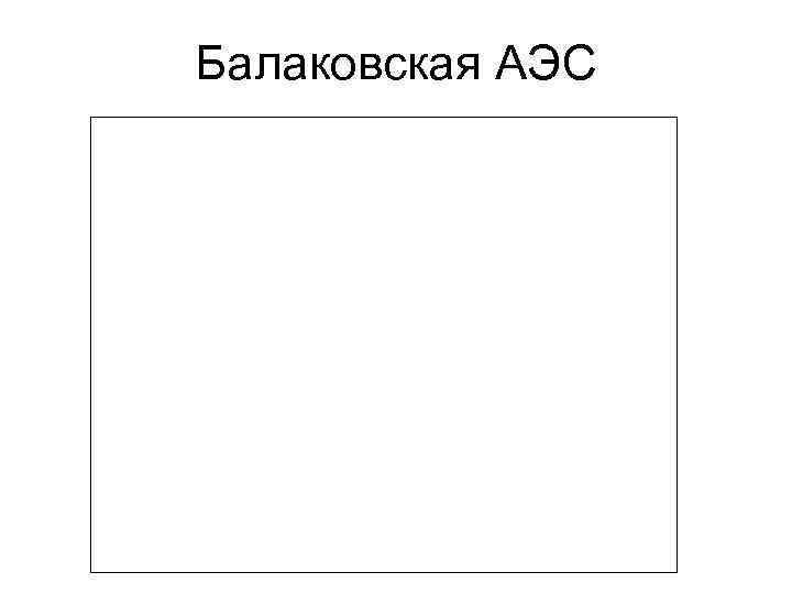 Балаковская АЭС 