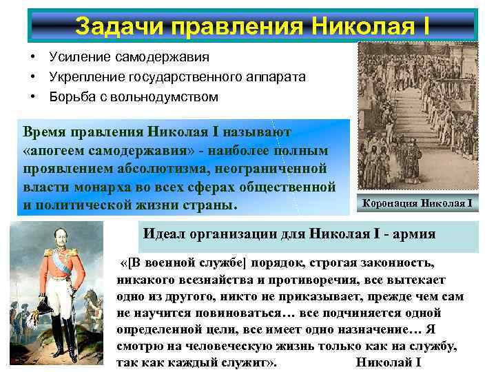 Укрепление самодержавия. Укрепление государственного аппарата. Задачи Николая 2. Задачи царствования Николая 1. Цели Николая 2.