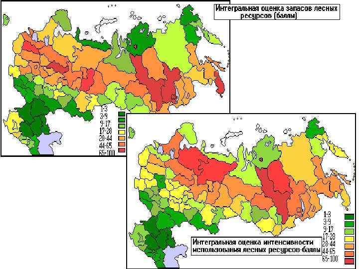 Карта ландшафта вологодской области