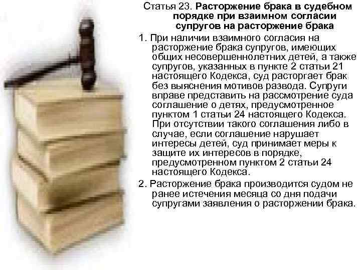 Брак по российскому законодательству презентация