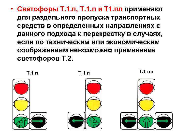 Сигналы реверсивного светофора в картинках с пояснениями