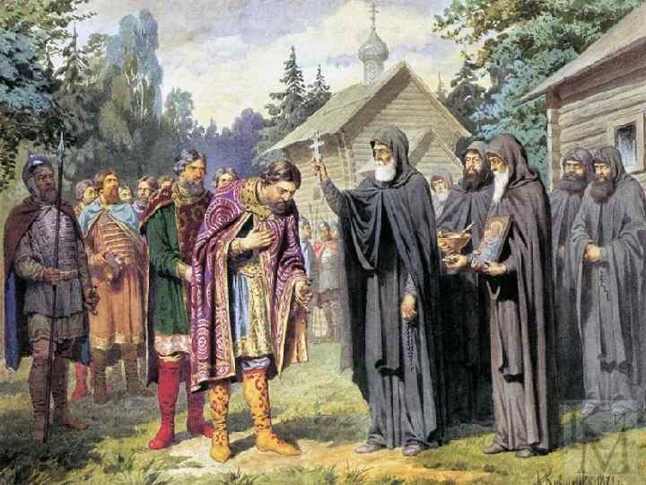 Юрий Ракша. Триптих “Поле Куликово”. 1980. 