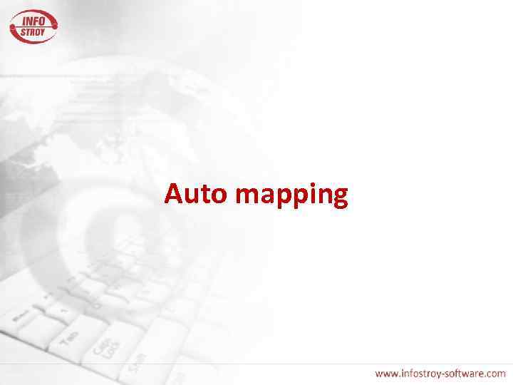Auto mapping 