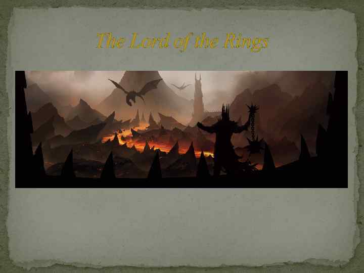 The Lord of the Rings 