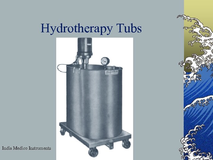 Hydrotherapy Tubs India Medico Instruments 