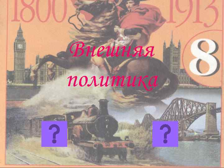 Внешняя политика 