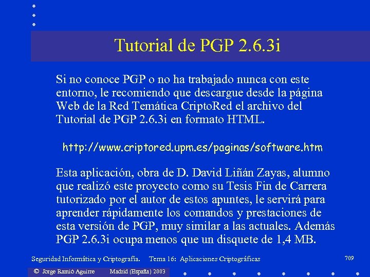 Tutorial de PGP 2. 6. 3 i Si no conoce PGP o no ha