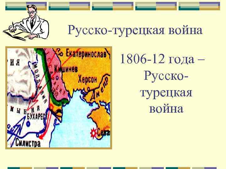 Русско-турецкая война 1806 -12 года – Русскотурецкая война 