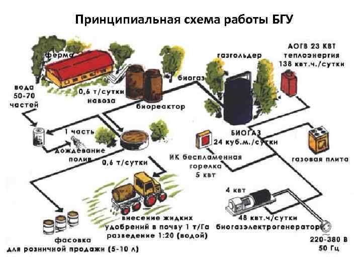 Принципиальная схема работы БГУ 