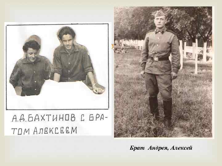  Брат Андрея, Алексей 