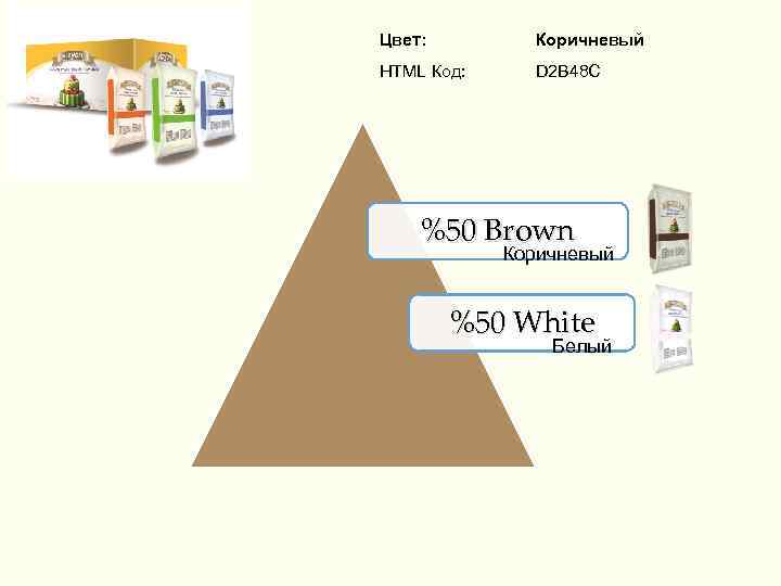 Цвет: Коричневый HTML Код: D 2 B 48 C %50 Brown Коричневый %50 White