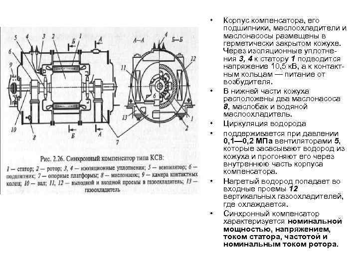 Презентация синхронные компенсаторы