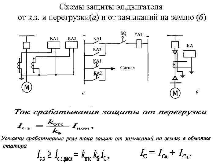 Защита двигателя от перегрузки