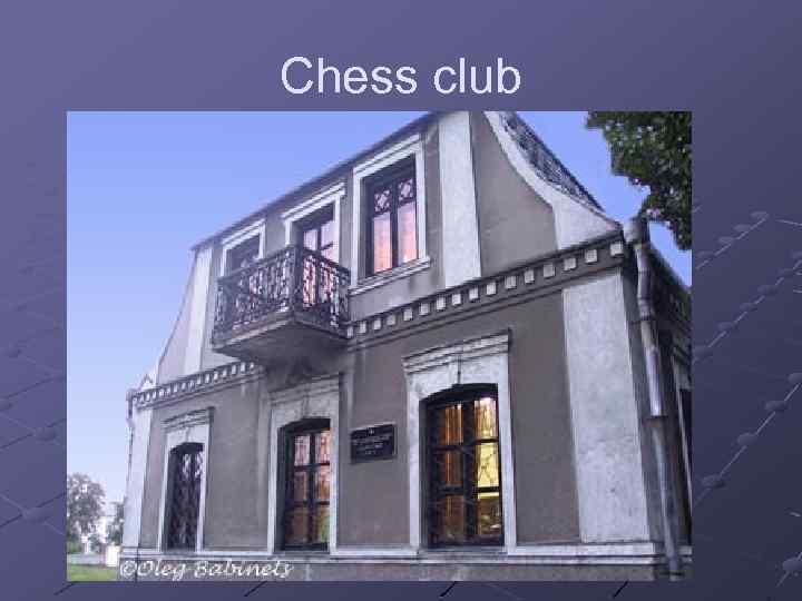 Chess club 