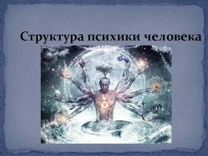 Структура психики человека 