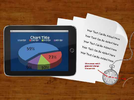 Your 1 st Qtr Chart Title 2 nd Qtr 3 rd Qtr Your 4