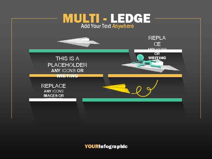 MULTI Text. LEDGE - Anywhere Add Your REPLA CE THIS IS A PLACEHOLDER ANY