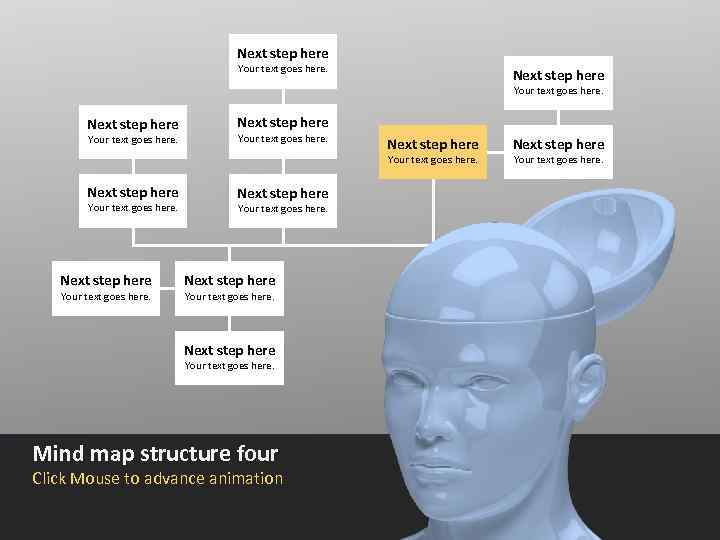 Next step here Your text goes here. Next step here Your text goes here.