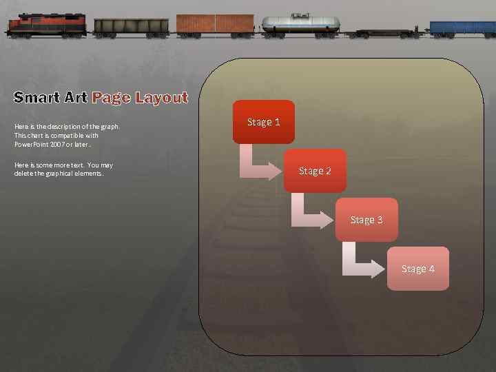 Smart Art Page Layout Here is the description of the graph. This chart is