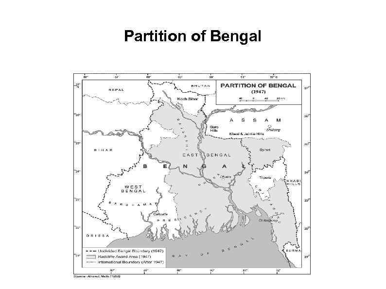 Partition of Bengal 