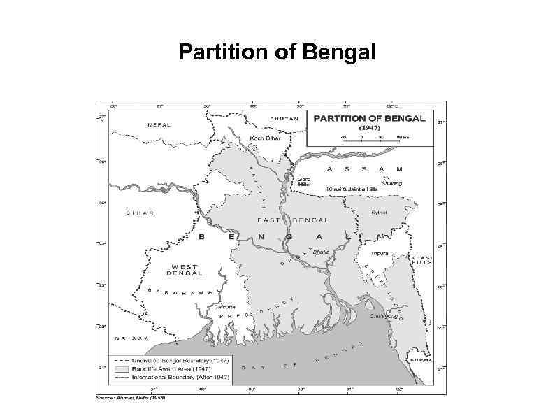 Partition of Bengal 