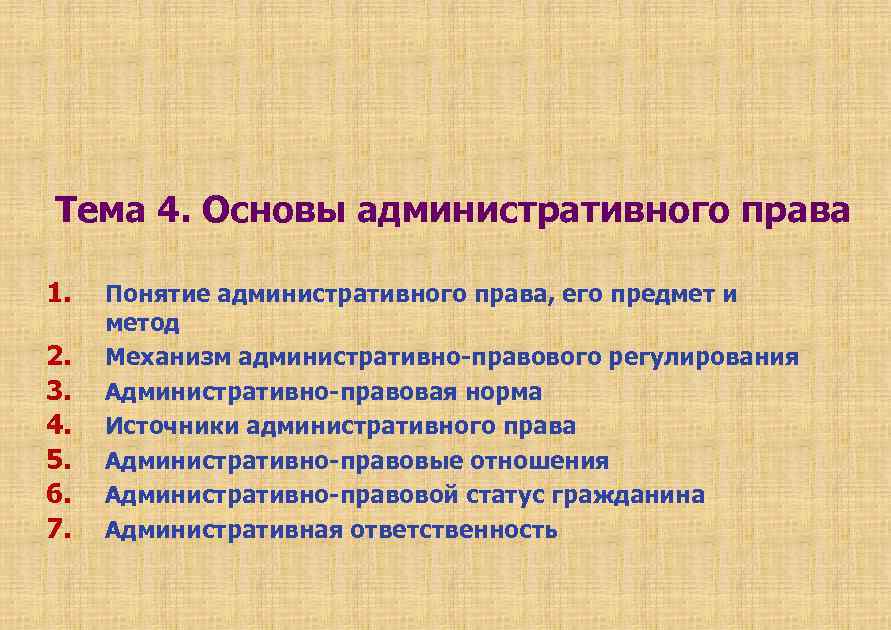 5 7 терминов. Источники норм административного права. Тема 7.2 основы административного права. План на тему административное право. Правовая основа «административного надзор полиции»:.