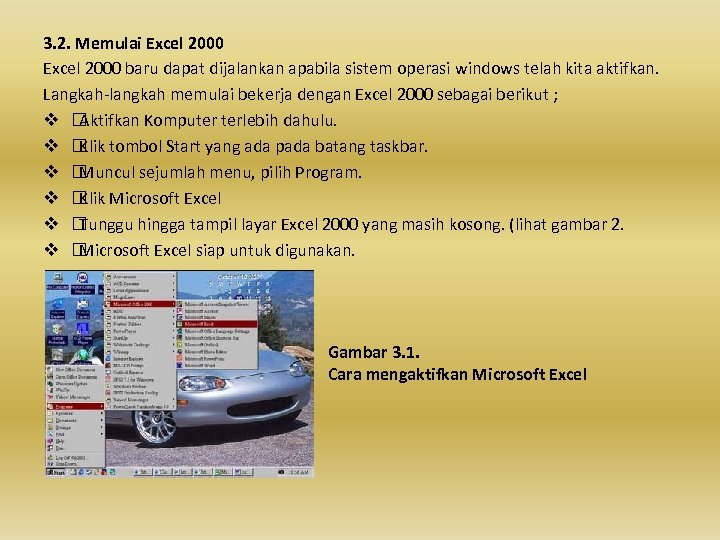 Modul 3 Microsoft Excel 3 1 Pendahuluan Microsoft