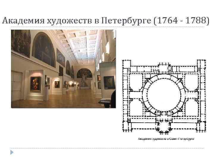 Академия художеств в Петербурге (1764 - 1788) 