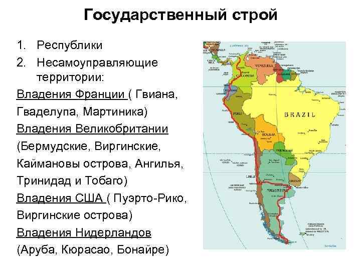 Латинская америка площадь и население