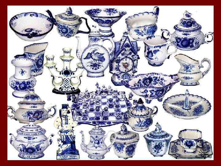 Гжель — один из традиционных российских центров производства керамики. Вторая четверть ХIХ века —