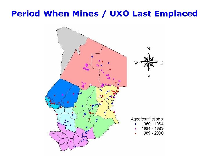 Period When Mines / UXO Last Emplaced 