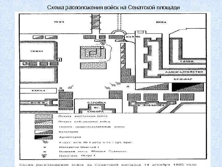 Схема площади. Восстание Декабристов схема расположения. Восстание Декабристов план схема. Схема Восстания Декабристов на Сенатской площади. Восстание на Сенатской площади карта.