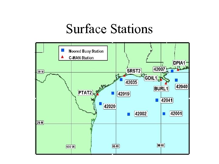 Surface Stations 