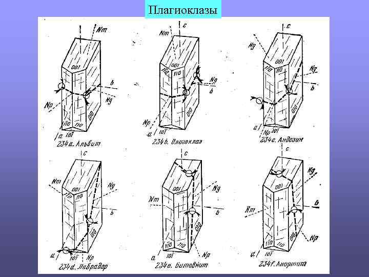 Плагиоклазы 
