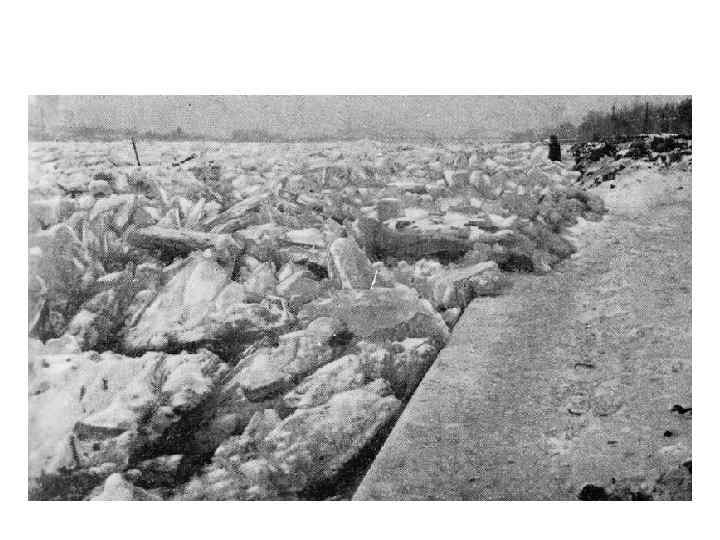 Заторные, зажорные наводнения (заторы, зажоры) Большое сопротивление водному потоку на отдельных участках русла реки,