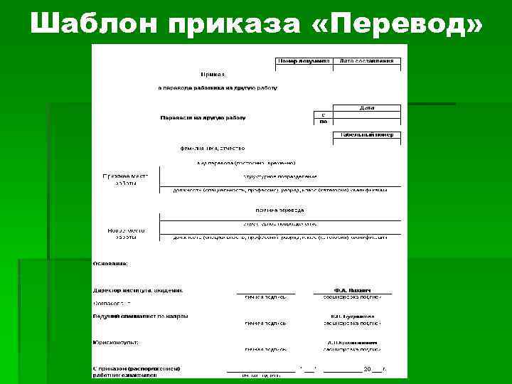 Шаблон перевод. Шаблон приказа. Указание шаблон. Макет приказа. Шаблон листа для приказа.