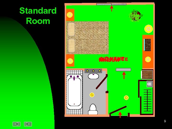 Standard Room A/C VENT ENTRANCE WINDOW 9 