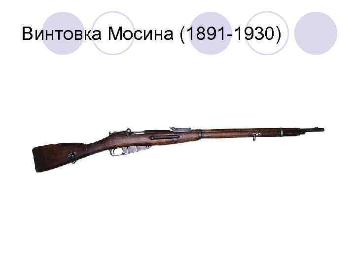 Винтовка Мосина (1891 -1930) 