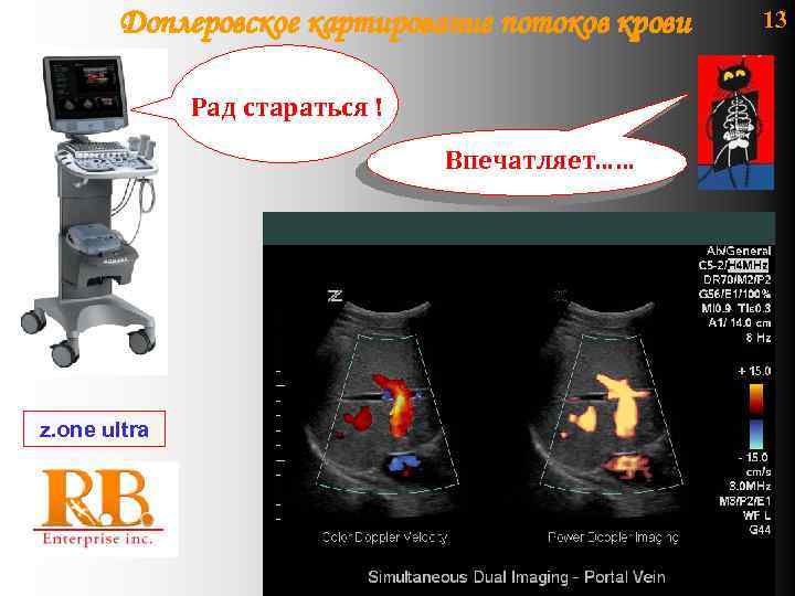 Доплеровское картирование потоков крови Рад стараться ! Впечатляет. . . … z. one ultra
