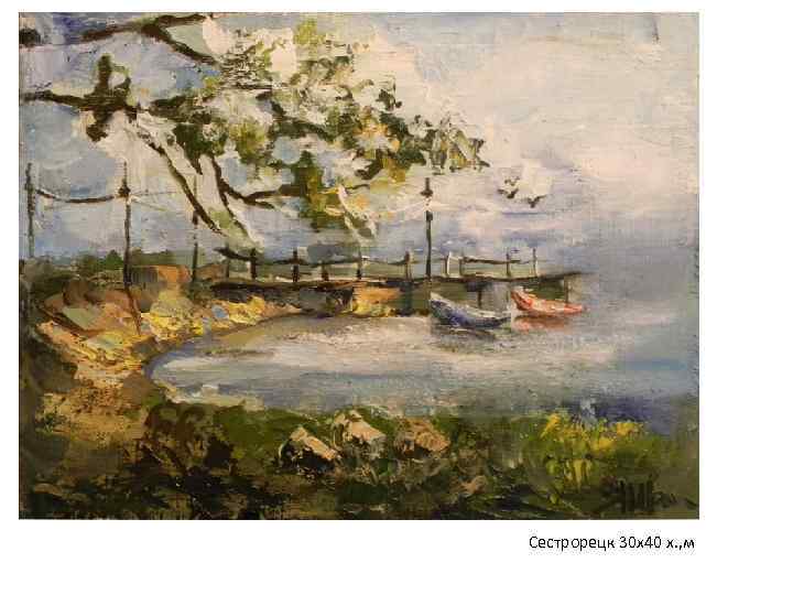 Сестрорецк 30 х40 х. , м 