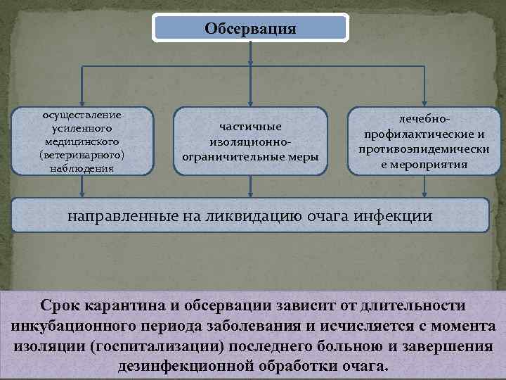 Обсервация что это в медицине простыми