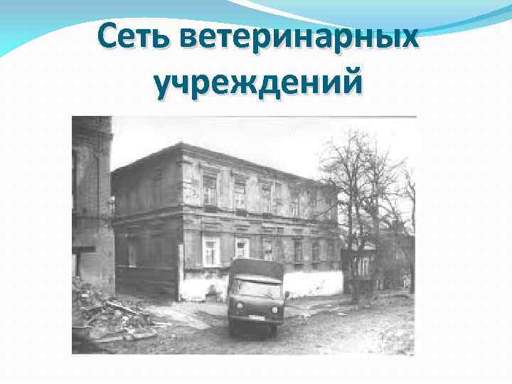 Сеть ветеринарных учреждений 