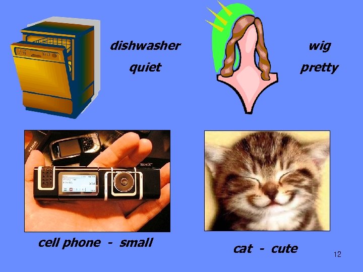 dishwasher wig quiet pretty cell phone - small cat - cute 12 