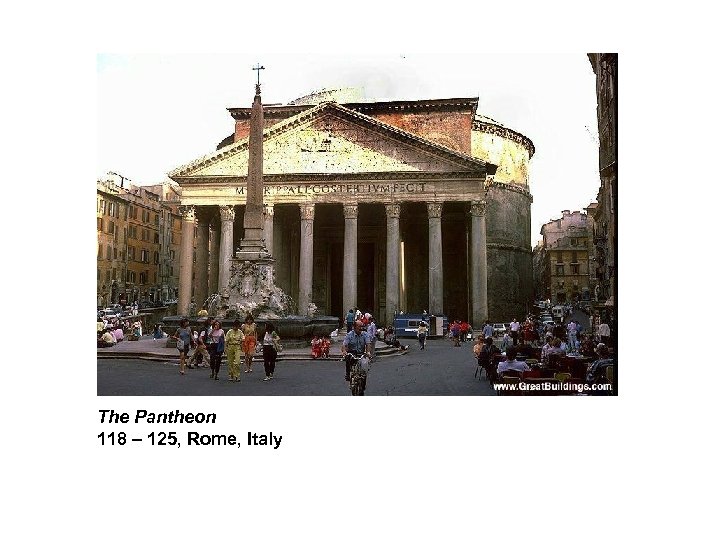 The Pantheon 118 – 125, Rome, Italy 