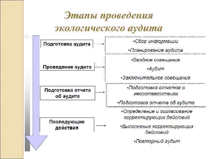 Планы и программы экологического аудита