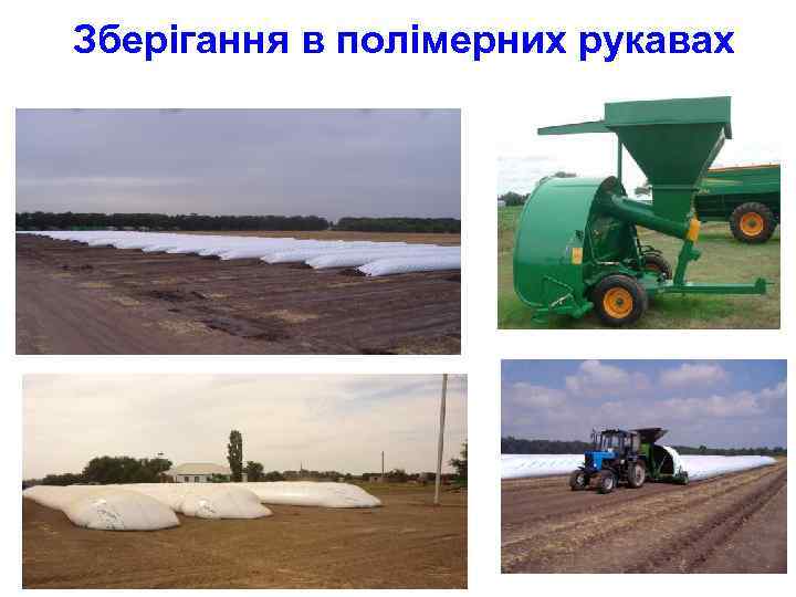 Зберігання в полімерних рукавах 