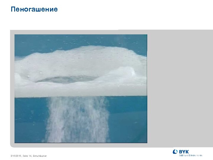 Пеногашение 3/15/2018, Seite 14, Entschäumer 