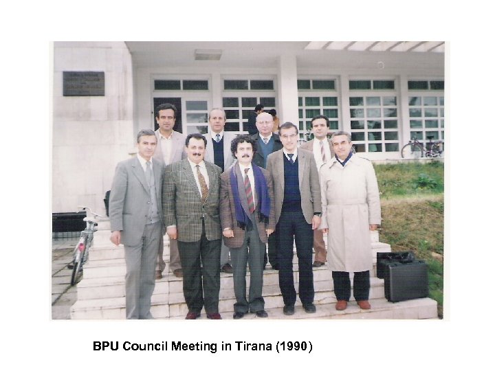 BPU Council Meeting in Tirana (1990) 