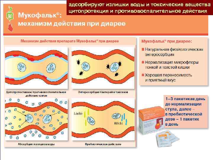 адсорбируют излишки воды и токсические вещества цитопротекция и противовоспалительное действия 125 